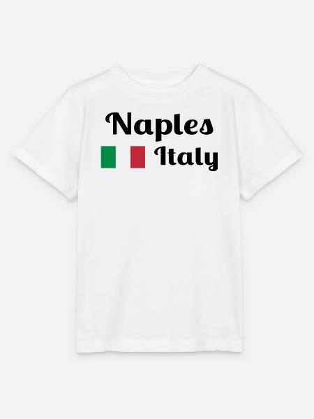 Neapel Italia - Stilvolle Drucke - Stanley/Stella Kinder T-Shirt MINI CREATOR  - Weiß