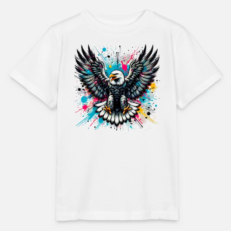 Aigle - T-shirt bio MINI CREATOR Stanley/Stella Enfant - blanc