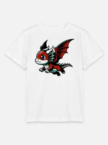Drache - Stanley/Stella Kinder T-Shirt MINI CREATOR - Weiß