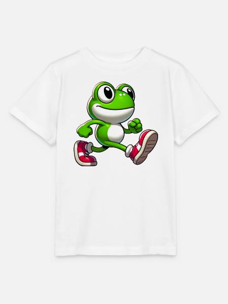 Frosch - Stanley/Stella Kinder T-Shirt MINI CREATOR  - Weiß