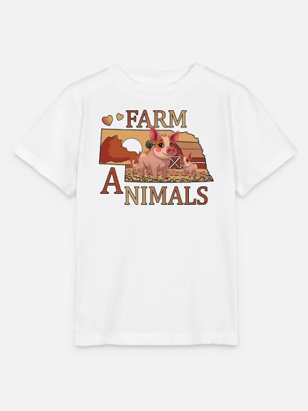 Schweine - Stanley/Stella Kinder T-Shirt MINI CREATOR - Weiß