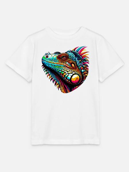 Leguan - Stanley/Stella Kinder T-Shirt MINI CREATOR - Weiß