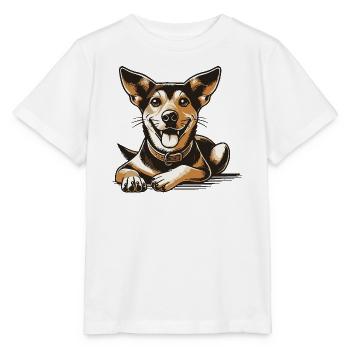 Carolina Dog - Stanley/Stella MINI CREATOR Kids’ T-Shirt - white - Front - Maike (125cm)