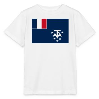 Französische Süd- und Antarktisgebiete - Stanley/Stella Kinder T-Shirt MINI CREATOR  - Weiß - Vorne - Maike (125cm)