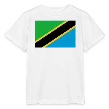 Tanzanie - T-shirt bio MINI CREATOR Stanley/Stella Enfant - blanc - Devant - Maike (125cm)