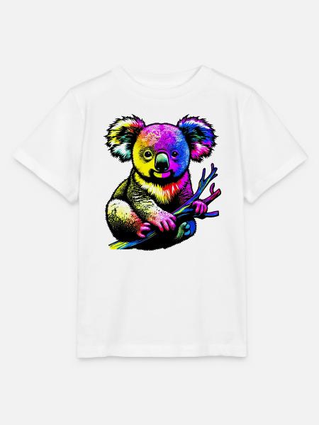 Koala - Stanley/Stella Kinder T-Shirt MINI CREATOR  - Weiß