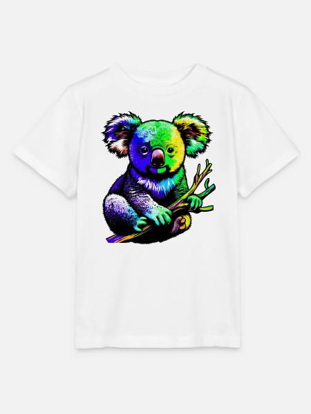 Koala - Stanley/Stella Kinder T-Shirt MINI CREATOR - Weiß