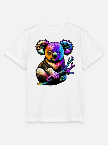 Koala - Stanley/Stella Kinder T-Shirt MINI CREATOR - Weiß