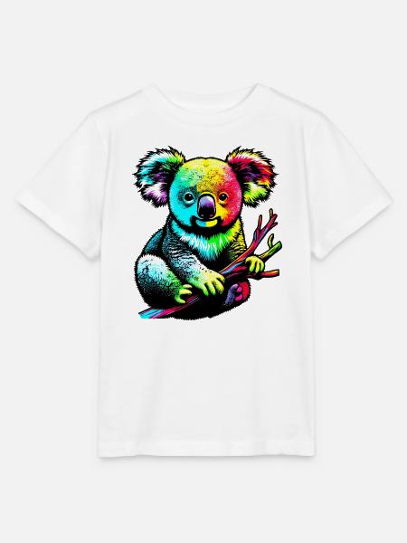 Koala - Stanley/Stella Kinder T-Shirt MINI CREATOR  - Weiß
