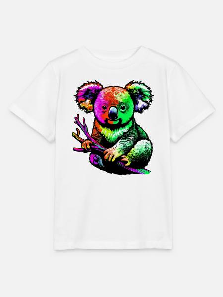 Koala - Stanley/Stella Kinder T-Shirt MINI CREATOR - Weiß