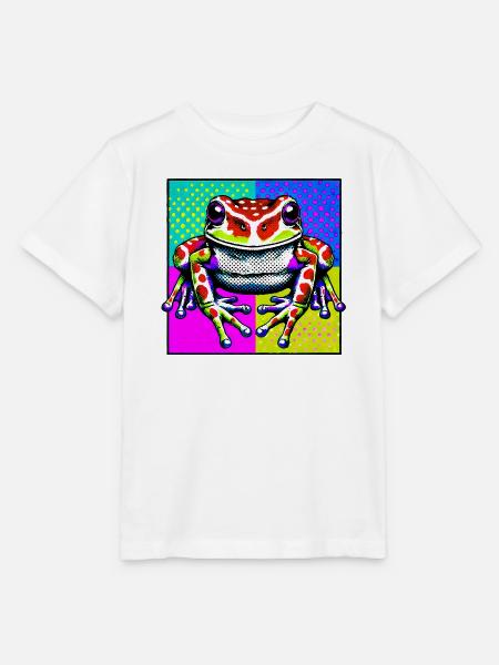 Frosch - Stanley/Stella Kinder T-Shirt MINI CREATOR - Weiß