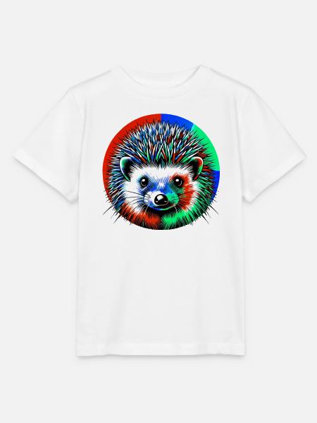 Igel - Stanley/Stella Kinder T-Shirt MINI CREATOR - Weiß
