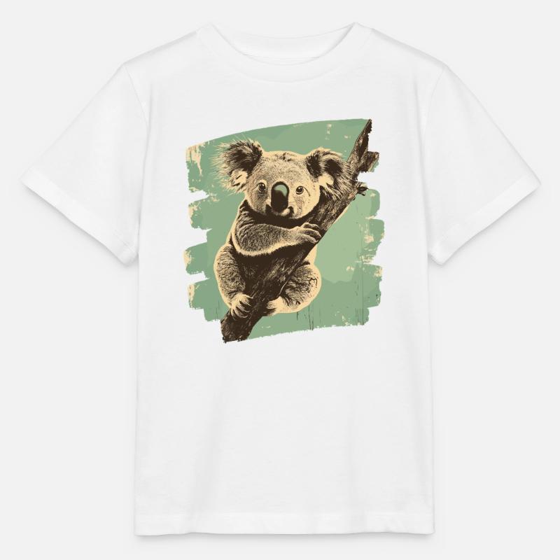 Koala - Stanley/Stella Kinder T-Shirt MINI CREATOR - Weiß