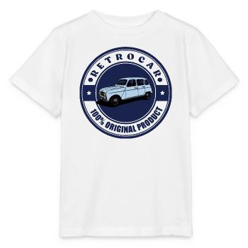 Retro car - Stanley/Stella MINI CREATOR Kids’ T-Shirt - white - Front - Maike (125cm)