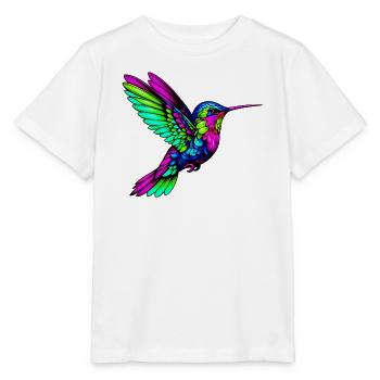 Kolibri - Stanley/Stella Kinder T-Shirt MINI CREATOR  - Weiß - Vorne - Maike (125cm)