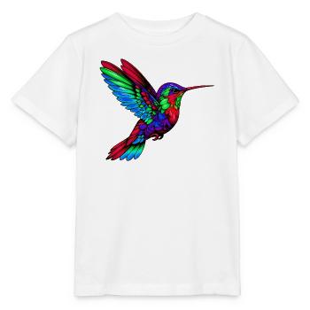 Kolibri - Stanley/Stella Kinder T-Shirt MINI CREATOR  - Weiß - Vorne - Maike (125cm)