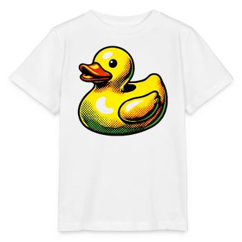Caneton Canard Canard Canard - T-shirt bio MINI CREATOR Stanley/Stella Enfant - blanc - Devant - Maike (125cm)