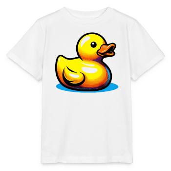 Caneton Canard Canard Canard - T-shirt bio MINI CREATOR Stanley/Stella Enfant - blanc - Devant - Maike (125cm)