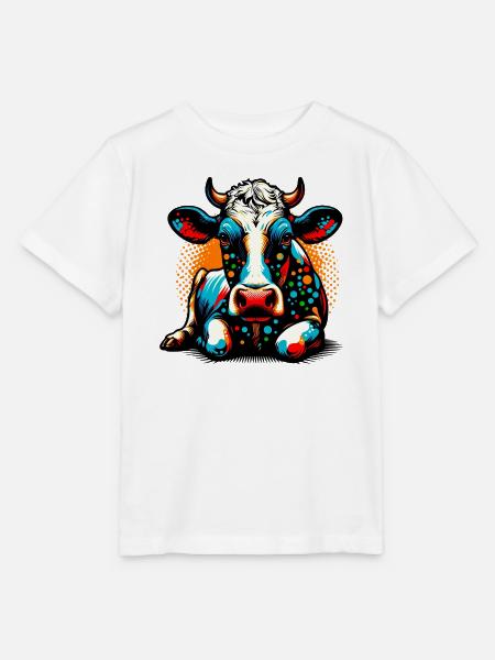 Kuh - Stanley/Stella Kinder T-Shirt MINI CREATOR - Weiß