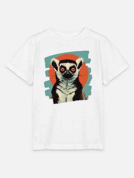 Lemur - Stanley/Stella Kinder T-Shirt MINI CREATOR - Weiß