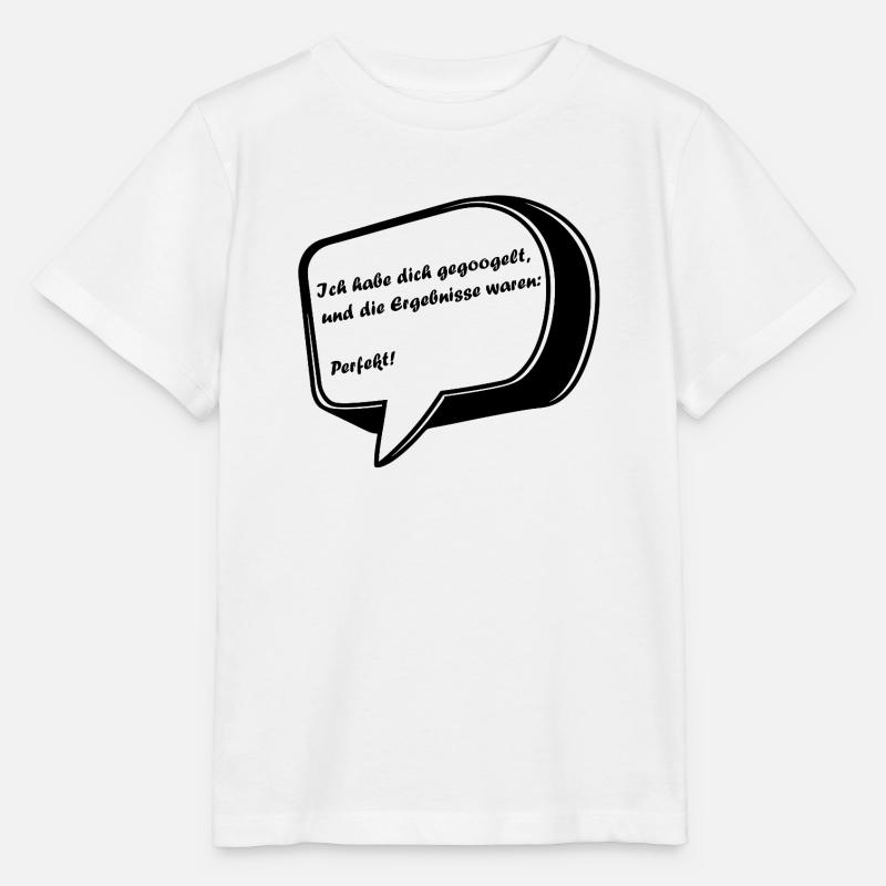 Valentinstag Spruch in einer Sprechblase - Stanley/Stella Kinder T-Shirt MINI CREATOR - Weiß
