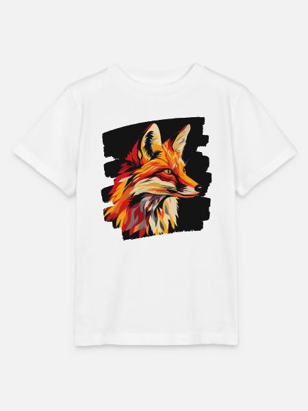 Fuchs Kunst - Stanley/Stella Kinder T-Shirt MINI CREATOR - Weiß