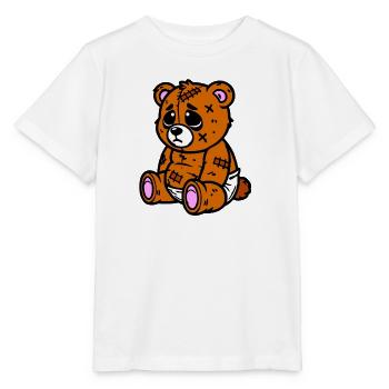Petit ours triste - T-shirt bio MINI CREATOR Stanley/Stella Enfant - blanc - Devant - Maike (125cm)