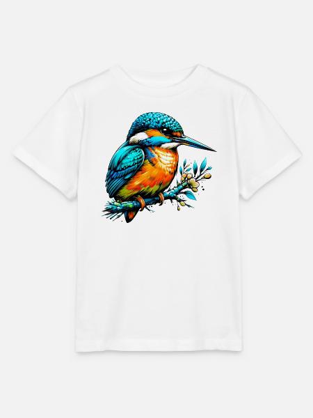 Eisvogel - Stanley/Stella Kinder T-Shirt MINI CREATOR - Weiß