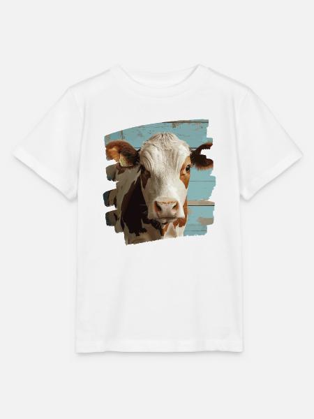 Kuh Bauer - Stanley/Stella Kinder T-Shirt MINI CREATOR - Weiß