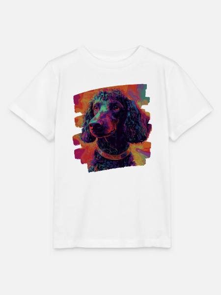 Pudel - Stanley/Stella Kinder T-Shirt MINI CREATOR  - Weiß
