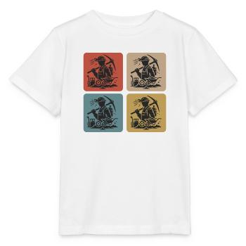 Conception minière classique - T-shirt bio MINI CREATOR Stanley/Stella Enfant - blanc - Devant - Maike (125cm)
