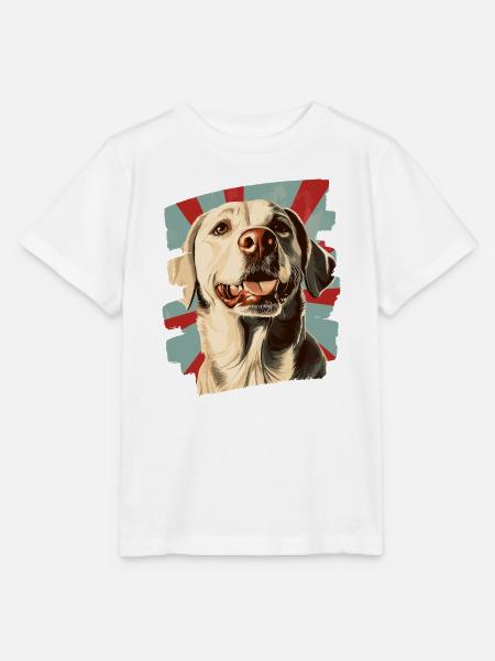 Labrador - Stanley/Stella Kinder T-Shirt MINI CREATOR - Weiß