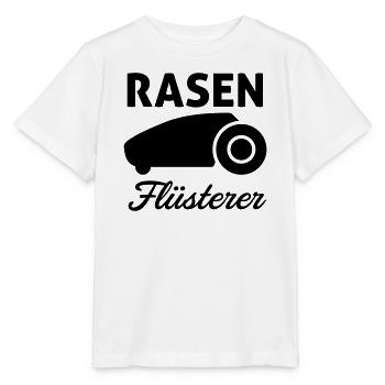 Rasen Flüsterer - Stanley/Stella Kinder T-Shirt MINI CREATOR  - Weiß - Vorne - Maike (125cm)