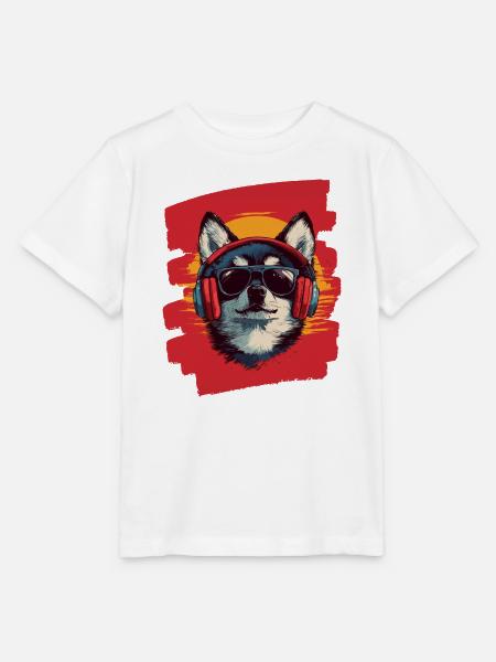 Pomsky - Stanley/Stella Kinder T-Shirt MINI CREATOR - Weiß