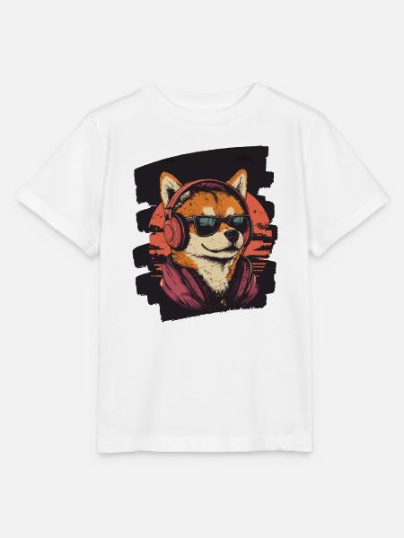 Shiba Inu - Stanley/Stella Kinder T-Shirt MINI CREATOR - Weiß