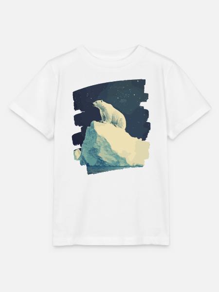 Eisbär - Stanley/Stella Kinder T-Shirt MINI CREATOR - Weiß