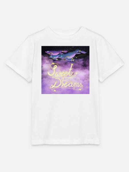 Sweet Dreams Space-Whale - Stanley/Stella Kinder T-Shirt MINI CREATOR - Weiß