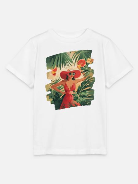 Sommer Retro - Stanley/Stella Kinder T-Shirt MINI CREATOR - Weiß