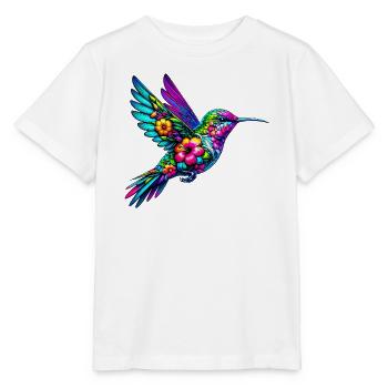 Kolibri - Stanley/Stella Kinder T-Shirt MINI CREATOR  - Weiß - Vorne - Maike (125cm)