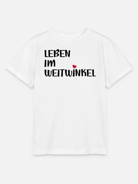 LEBEN IM WEITWINKEL - SOLIDARITAET - Stanley/Stella Kinder T-Shirt MINI CREATOR - Weiß