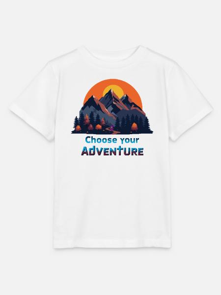 Retro Gaming Abenteuer - Stanley/Stella Kinder T-Shirt MINI CREATOR  - Weiß