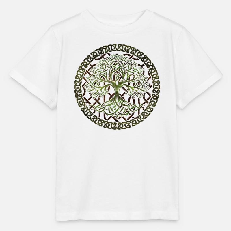 Yggdrasil Baum des Lebens - Stanley/Stella Kinder T-Shirt MINI CREATOR  - Weiß