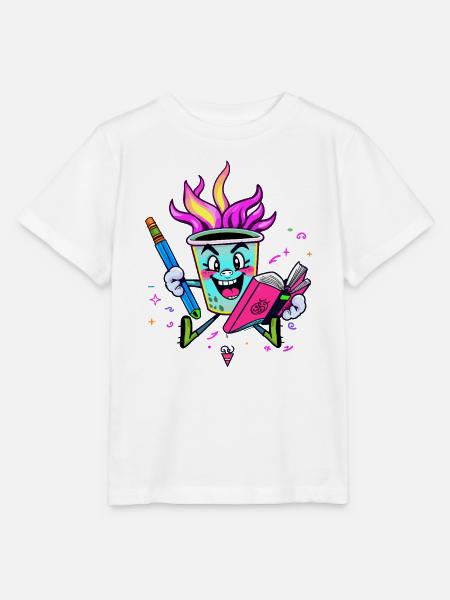 Coole Kaffeebecher - Stanley/Stella Kinder T-Shirt MINI CREATOR - Weiß