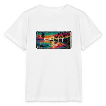 Split Croatia Sunset Design - Stanley/Stella MINI CREATOR Kids’ T-Shirt - white - Front - Maike (125cm)