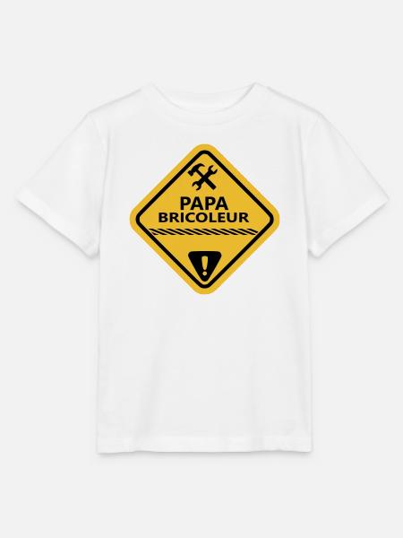 Handwerker Papa - Stanley/Stella Kinder T-Shirt MINI CREATOR - Weiß