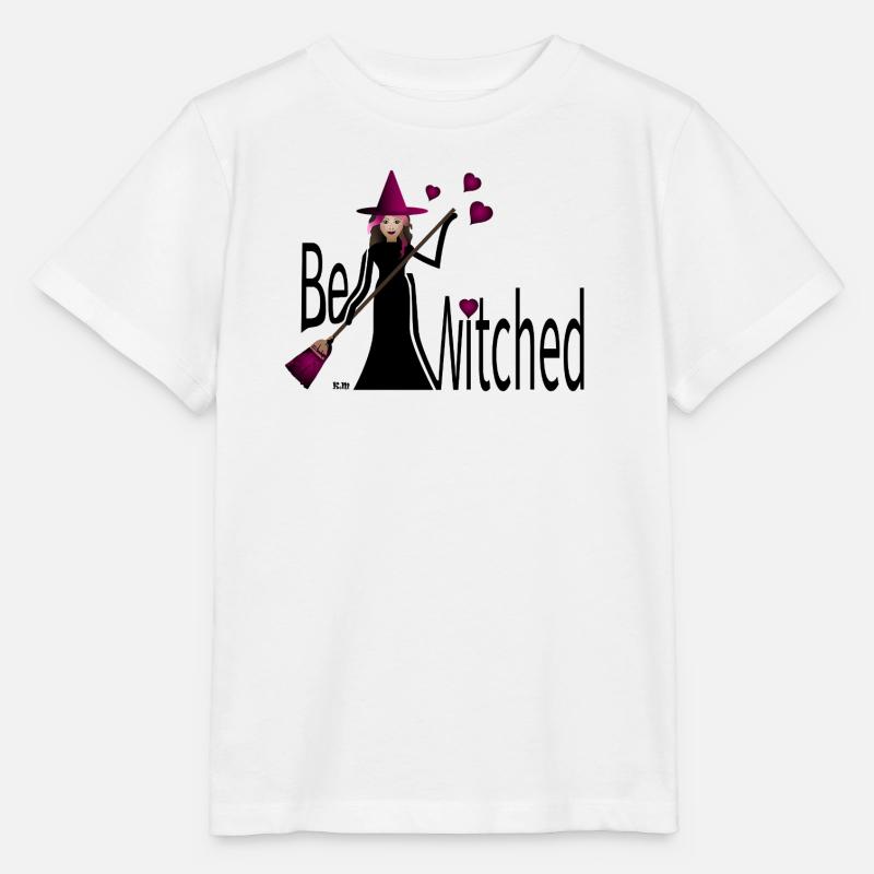 Sorcière - T-shirt bio MINI CREATOR Stanley/Stella Enfant - blanc