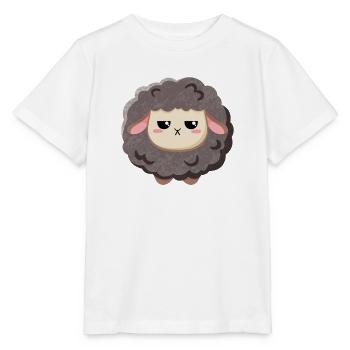 Schwarzes Schaf - grimmig und süß - Stanley/Stella Kinder T-Shirt MINI CREATOR  - Weiß - Vorne - Maike (125cm)
