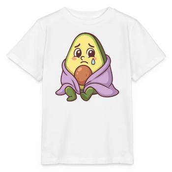 Avocat triste - T-shirt bio MINI CREATOR Stanley/Stella Enfant - blanc - Devant - Maike (125cm)