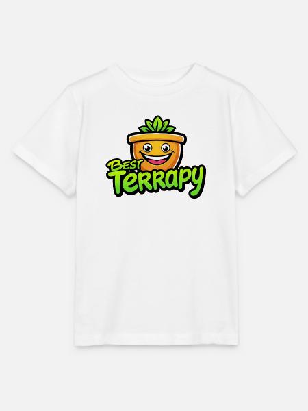 Best Terrapy - Stanley/Stella Kinder T-Shirt MINI CREATOR - Weiß