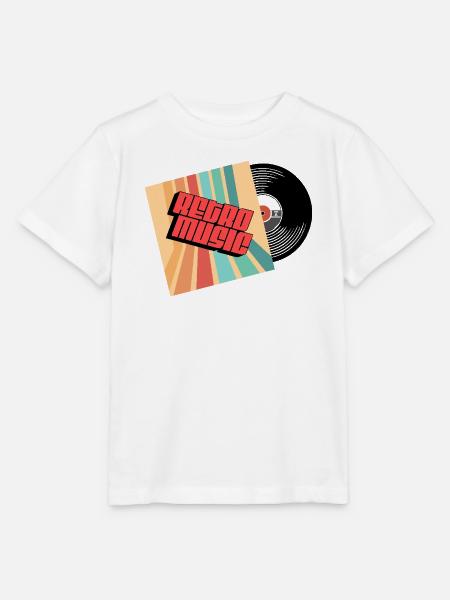Retro-Musik - Stanley/Stella Kinder T-Shirt MINI CREATOR - Weiß